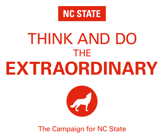 Campaign Button - NC State - Think and Do the Extraordinary