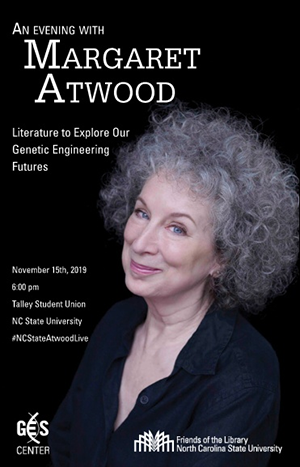 Image of cover of Margaret Atwood event program